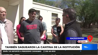 Robaron otra vez en una escuela de Río Cuarto: destrozos, saqueo y una rifa para poder repararla