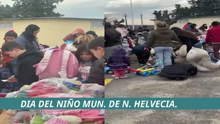 CHILDREN'S DAY IN NUEVA HELVECIA. Canal 4 News DLF
