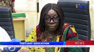 Alausa Vows To Sack, Withdraw Licence Over Accreditation Fraud, Orders End To "Borrowed" Staff