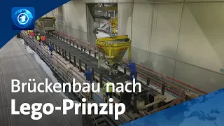 Tempo-Rekord auf der Brücken-Baustelle