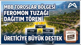 MBB Held Pheromone Trap Distribution Ceremony in Toroslar Region @Kanal33mersin