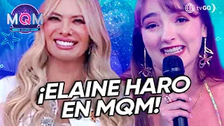 Mande Quien Mande: Elaine Haro arrived from Mexico to the set of Mande Quien Mande (TODAY)