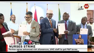 Nurses call off 43-day nationwide strike after deal with Council of Governors