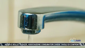 Acqua e bollette pazze, associazione consumatori chiede tavolo di confronto