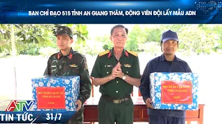 AN GIANG PROVINCE STEERING COMMITTEE 515 VISITS AND ENCOURAGES DNA SAMPLING TEAM