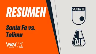 Santa Fe vs. Tolima (highlights and goals) | Liga BetPlay Dimayor 2026-2 | Matchday 10