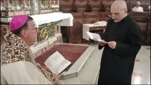 Montevergine 2  padre Emmanuel D'Aulerio Roberto vestizione religiosa 2