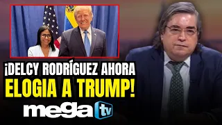 Delcy Rodríguez Ahora Elogia a Trump Después de Acusar a EE.UU. de Imperialismo