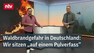 Forest fire in Hürtgenwald – Meteorologist warns of dangerous winds | ntv