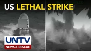 US military, nagsagawa ng lethal strike vs narco-terror vessel sa Pacific; 2 patay