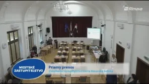Zasadnutie Mestského zastupiteľstva v Rimavskej Sobote 5.11.2024 (TV Rimava)