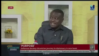 Jefferson Sackey chronicles journey from journalism to diplomacy in new memoir