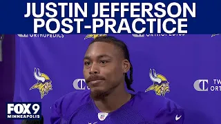 Justin Jefferson on upcoming Vikings-Packers border battle