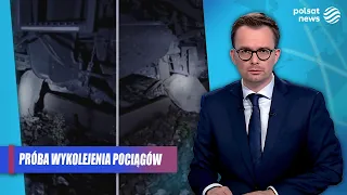 Two trains hit concrete blocks. Tusk: It could have ended in tragedy