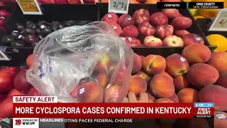 More Cyclospora cases confirmed in Kentucky