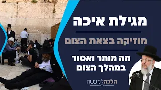 Tisha B'Av | Book of Lamentations, what is permitted and forbidden during the fast, music after t...
