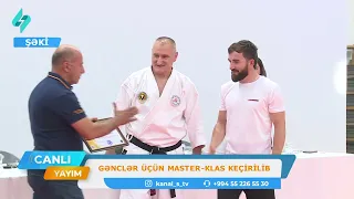 Gənclər üçün master-klas keçirilib | Canlı Yayım