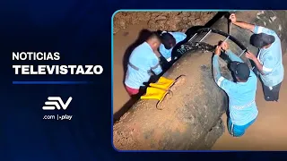 Machala: over 180,000 residents go 15 days without potable water | Televistazo | Ecuavisa