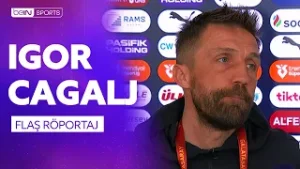 Galatasaray - Kayserispor Maç Sonu Teknik Sorumlu Igor Cagalj'ın Açıklamaları