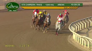 Hipódromo Monterrico   6ta Carrera 10 Agosto 26