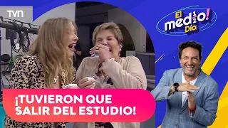 They had to leave the studio! Carla Jara and Paulina Nin star in a hilarious moment