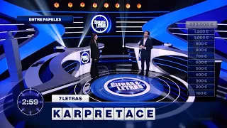 R. Final: Laura juega por 223.000€ en la ronda 'Entre papeles' | #CIFRASYLETRAS