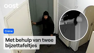 Thief squeezes through tiny window to loot church | RTV Oost