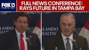 Rays stadium: Ron DeSantis, MLB commissioner on team’s future