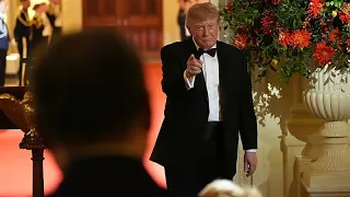 Toasts, Händedrucke, Lächeln: Szenen von Xis Staatsdinner im Weißen Haus