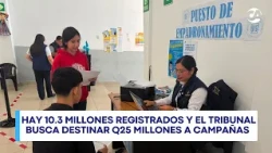 VTR FULL TSE REPORTS 10.3 MILLION REGISTERED VOTERS FULLTRACK JONATHAN