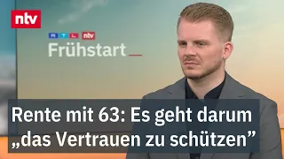 Drone alarm in Leipzig & retirement at 63 – SPD Secretary General Tim Klüssendorf on Frühstart | ntv