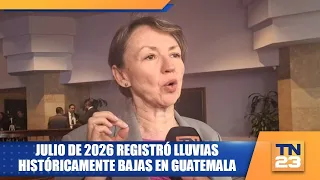 July 2026 recorded historically low rainfall in Guatemala