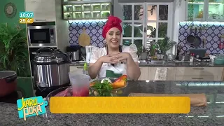 🍝¡Te dejamos la receta de esta deliciosa salsa casera con fideos. #Karuporã 29.07.2026