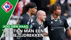Evan Rottier en Tyrone Owusu reageren op het 2-2 gelijkspel tussen Telstar en ADO Den Haag