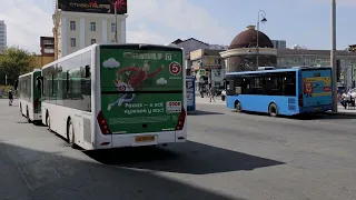 "Smart" barrier begins operation at Semyonovskaya Square in Vladivostok.