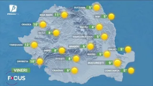 Meteo - 27 februarie. Cum va fi vremea în zilele ce urmează
