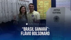 Flávio Bolsonaro votes in Rio: "Brazil will win" and calls for a change of direction | CABLENOTICIAS