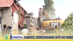 SIMANZI: UBOMOAJI MTO NG'OMBE WAACHA WANANCHI BILA MAKAZI