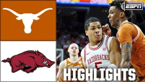 Texas Longhorns vs. Arkansas Razorbacks | Full Game Highlights | ESPN College Basketball