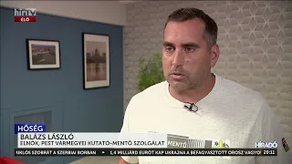 A strandokon vészelik át a kánikulát az emberek - HírTV