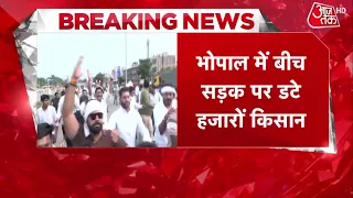 Bhopal Farmers Protest: Movement intensifies over demand for 100% MSP procurement of moong dal