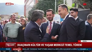 Duaçınarı Kültür ve Yaşam Merkezi temel töreni!