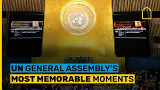 UN General Assembly's most memorable moments