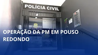 Confronto durante operação da PM deixa policial ferido em Pouso Redondo