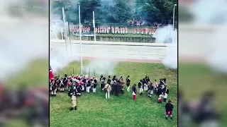 Historic mansion hits market, requires annual battle reenactment