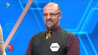 The Word Game with Dan Negru - Cornel arrives determined and sets a huge stake: 5100 lei!