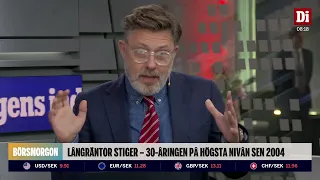 Långräntor på högsta nivån sedan 2004