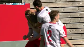 Strømmen 1 - 0 Stabæk - Høydepunkter