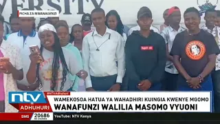 Wanafunzi wa chuo kikuu cha Tharaka wakosoa mgomo wa wahadhiri