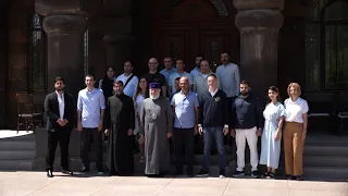 Ամենայն Հայոց Կաթողիկոսն ընդունեց Քրիստոնյա գործարարների միության անդամներին